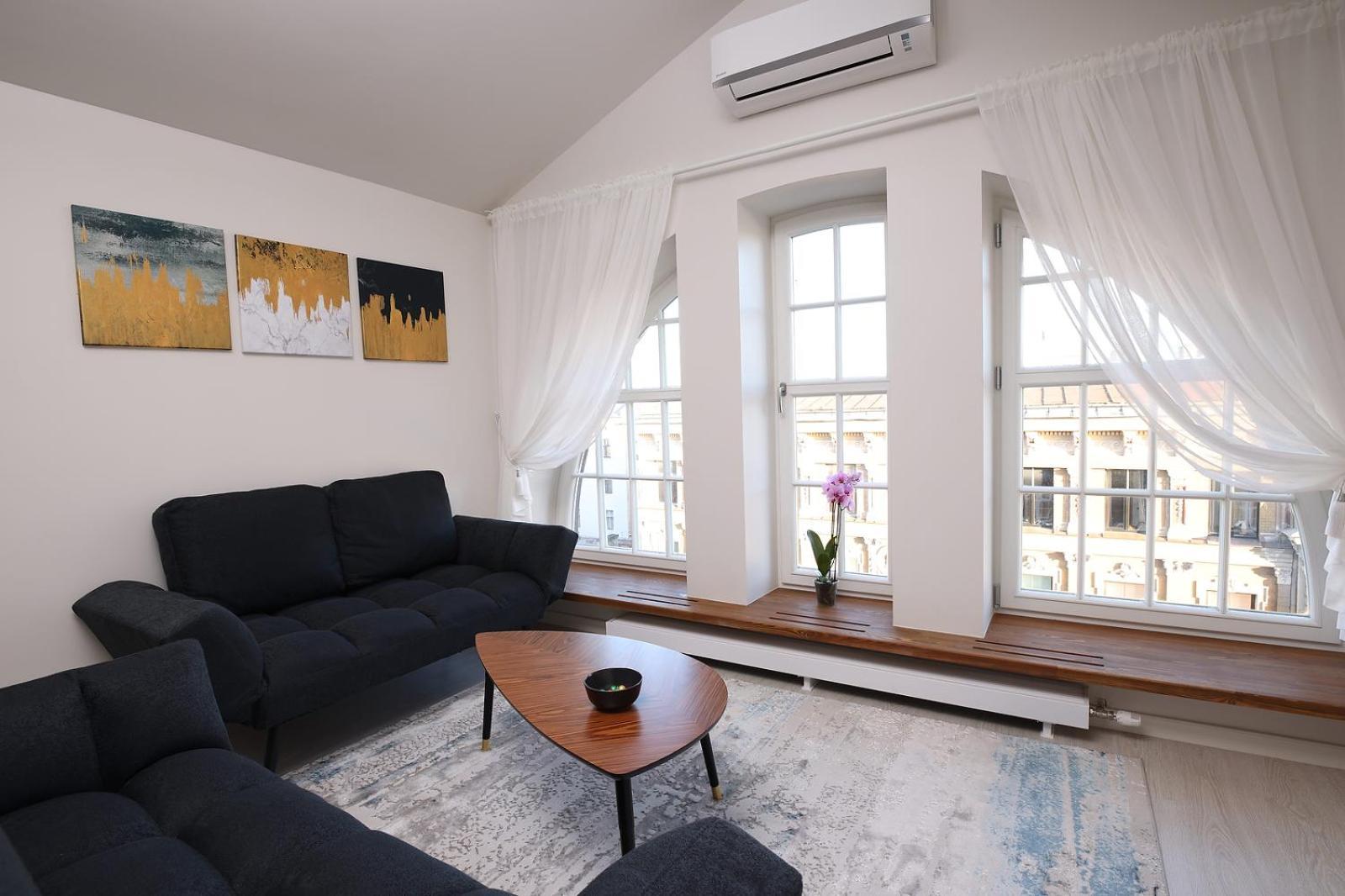 Bright Attic Flat In The Centre Apartment Riga Exterior photo